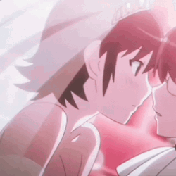 Besos Anime GIF