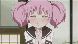 Besos Anime GIF
