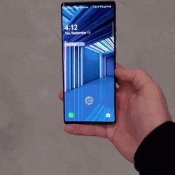 Best Flipping Smartphone Model GIF