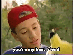 Best Friends Ash PIkachu Cosplay Kid  GIF