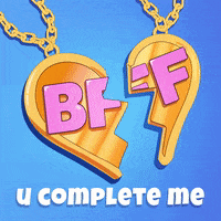 Best Friends Bff Heart Locket Complete Me