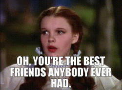 Best Friends Dorothy Gale Judy Garland GIF