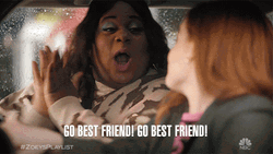Best Friends Go Cheer Zoey's Extraordinary Playlist GIF