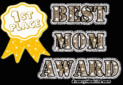 Best Mom Award Sticker GIF