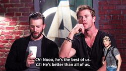 Best Of Us Chris Hemsworth Chris Evans
