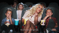 Best Part Britney Spears Watching Movie