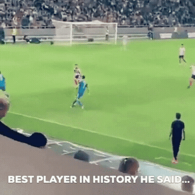 Best Player In History He Said Soccer Game GIF