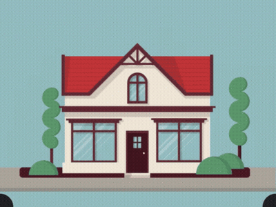 Best Property For Sale In Spain House Illustration GIF