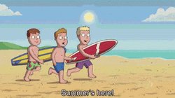 Best Summer Ever Beach Surf GIF