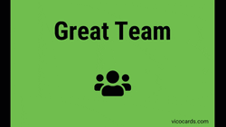 Best Team Ever Flashing Green Graphics Design GIF