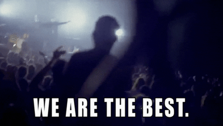 Best Team Ever Pumped Up Crowd GIF