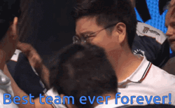 Best Team Ever Teammates Hugging GIF