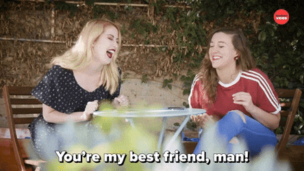 Bestfriend For Life High Five GIF
