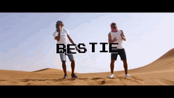 Bestie Dance On Desert GIF | GIFDB.com