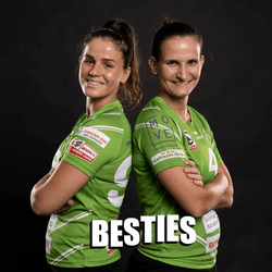 Besties Athlete Always Together GIF