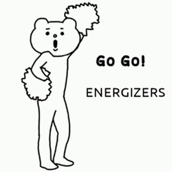 Betakkuma Energetic Cheer Go Go Go GIF