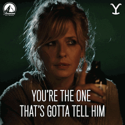 Beth Dutton You Are The One GIF