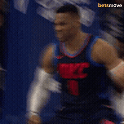 Betsmove Logo On Blurry Person GIF