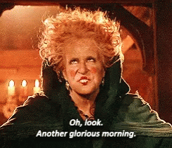 Bette Midler Good Morning Halloween GIF