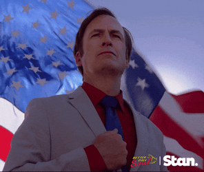 Better Call Saul American Flag GIF