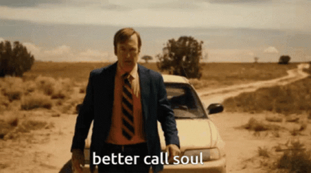 Better Call Saul In Blue Tuxedo GIF