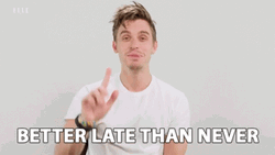 Better Late Than Never Antoni Porowski GIF