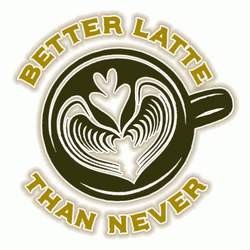 Better Late Than Never Coffee Cup GIF
