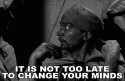 Better Late Than Never Soldier Convincing GIF