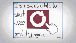 Better Late Than Never Start Again GIF