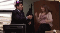 Betty And Archie Funny Office Celebration  GIF