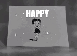 Betty Boop Animated Happy Birthday To You Greetings GIF