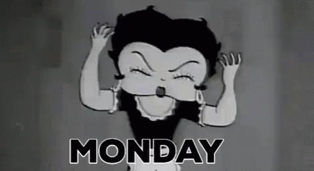 Betty Boop Crazy Monday GIF