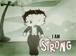 Betty Boop I Am Strong