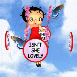 Betty Boop Isnt She Lovely Gorgeous GIF