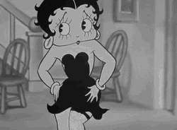 Betty Boop Shrug