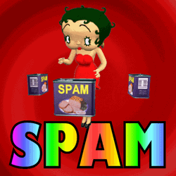 Betty Boop Spam Dance GIF