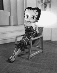 Betty Boop Tied Up