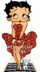 Betty Boop Well Hello There GIF