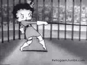 Betty Boop Whip GIF