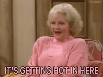 Betty White Thats Hot GIF