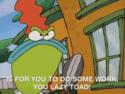 Bev Bighead Get Back To Work GIF