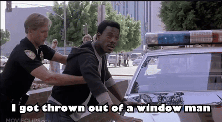Beverly Hills Cop Axel Getting Arrested GIF