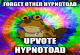 Bewitching Hypnotoad Tie Dye Background GIF