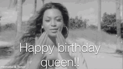 Beyoncé Blow A Kiss Birthday Queen GIF