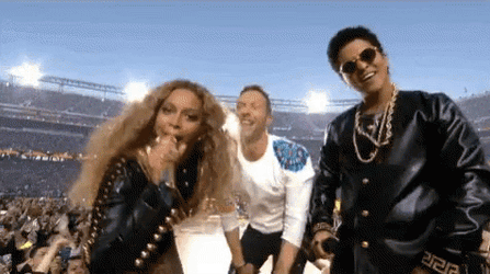 Beyonce Chris Martin And Bruno Mars GIF