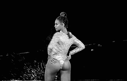 Beyonce Flipping Braided Hair GIF