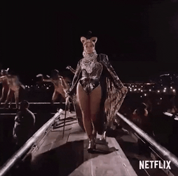 Beyonce Home Coming Walk GIF