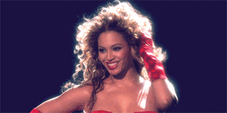 Beyonce In Red Famous Hairlip