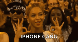Beyonce Iphone Gang  GIF