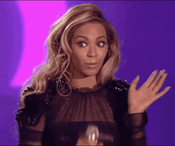 Beyoncé Oooh Reaction To The Fans GIF